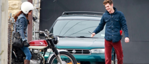More set photos from ‘THE AMAZING SPIDER-MAN 2’