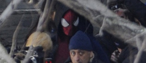 New set photos from ‘THE AMAZING SPIDER-MAN 2’