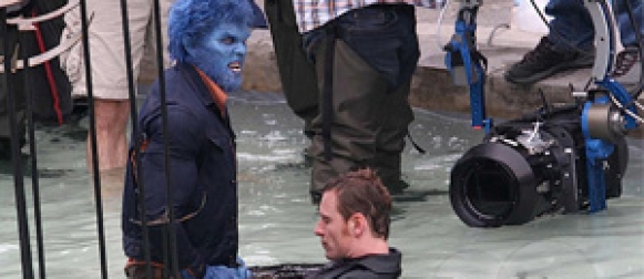 See Beast in action on the set of ‘X-MEN: DAYS OF FUTURE PAST’